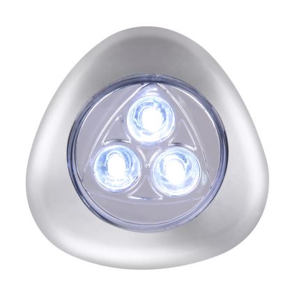 GLOBO 31909 - Luz nocturna LED de orientación FLASHLIGHT 4xLED/0,21W/3xMicro (AAA)1,5V