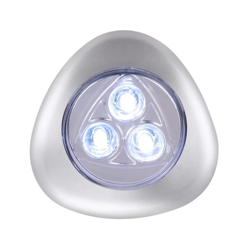 GLOBO 31909 - Luz nocturna LED de orientación FLASHLIGHT 4xLED/0,21W/3xMicro (AAA)1,5V