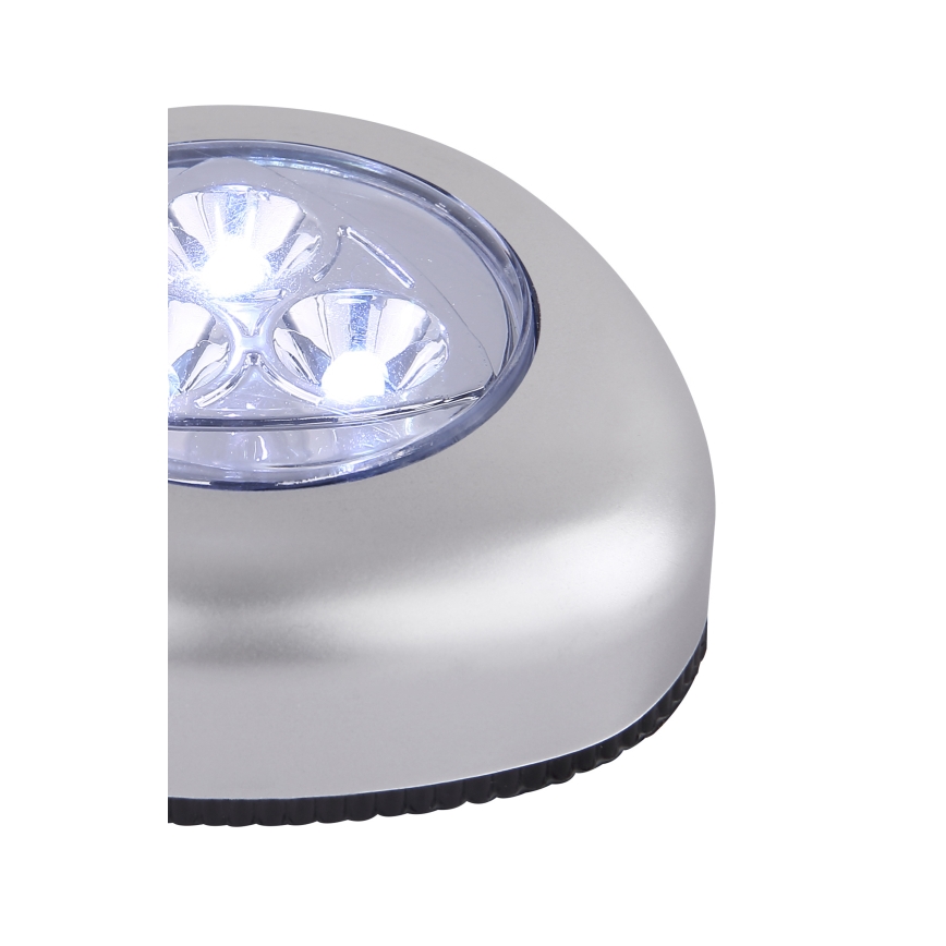 GLOBO 31909 - Luz nocturna LED de orientación FLASHLIGHT 4xLED/0,21W/3xMicro (AAA)1,5V