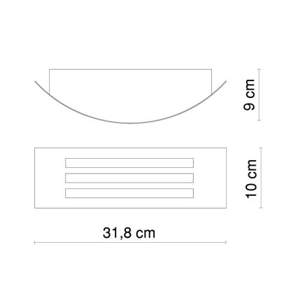 Globo 32094 - Iluminación LED exterior CORNUS 1xE27/20W/230V IP44