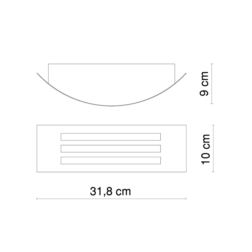 Globo 32094 - Iluminación LED exterior CORNUS 1xE27/20W/230V IP44