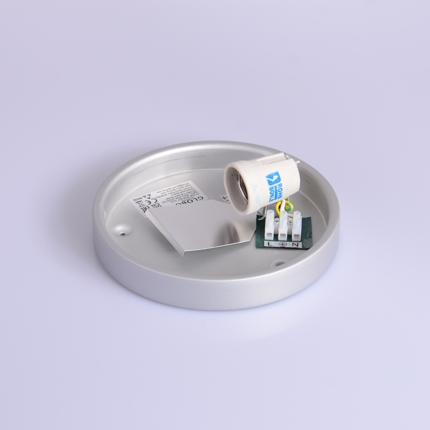 Globo - Lámpara de baño 1xE27/60W/230V diá. 18,4 cm IP44