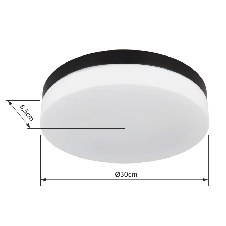 Globo - Lámpara de baño 3xE27/40W/230V diá. 30 cm IP44