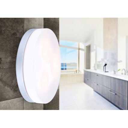 Globo - Lámpara de baño 3xE27/40W/230V diá. 30 cm IP44