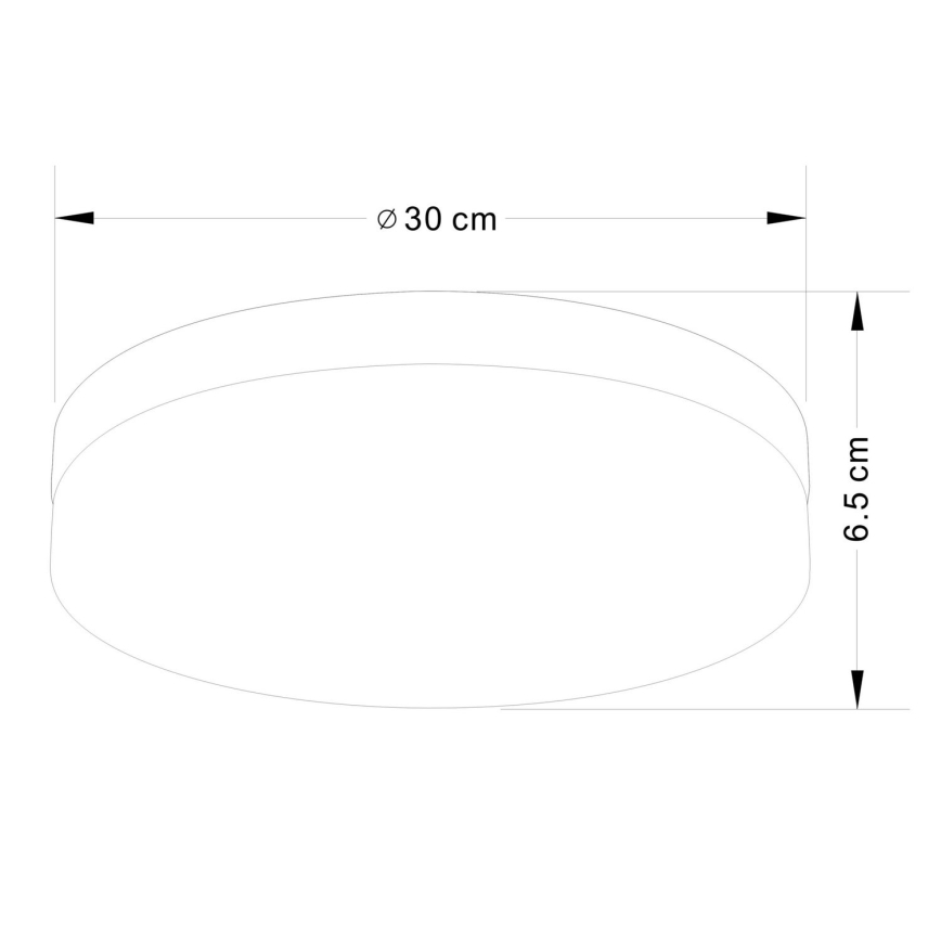 Globo - Lámpara de baño 3xE27/40W/230V diá. 30 cm IP44