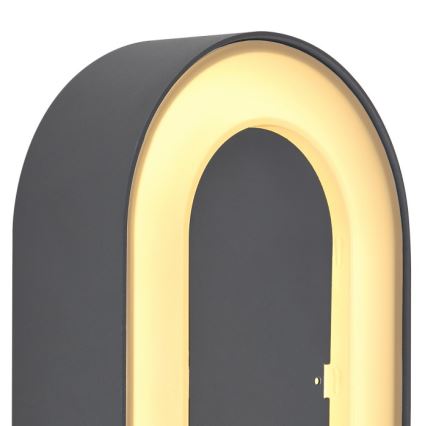 Globo - Aplique LED de exterior LED/12W/230V IP65