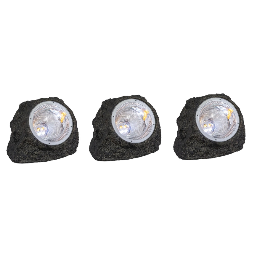 Globo - SET 3x Lámpara solar LED LED/1,2V IP44 600 mAh