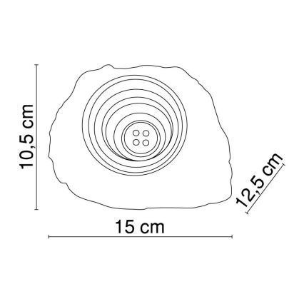 Globo - SET 3x Lámpara solar LED LED/1,2V IP44 600 mAh