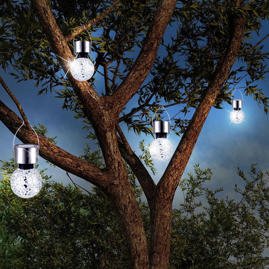 Globo 33056 - Lámpara solar 1xLED/0,06W/3,2V IP44 400 mAh