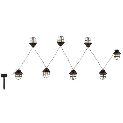 Globo - Lámpara decorativa solar LED 8xLED/3,2V IP44 200 mAh