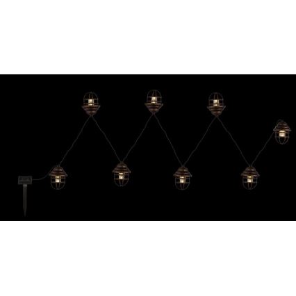 Globo - Lámpara decorativa solar LED 8xLED/3,2V IP44 200 mAh