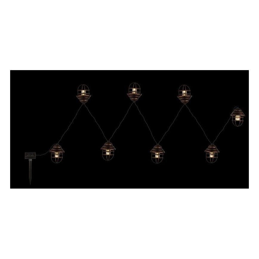 Globo - Lámpara decorativa solar LED 8xLED/3,2V IP44 200 mAh