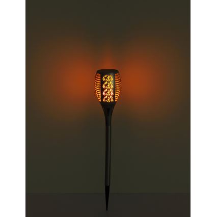 Globo - Lámpara solar LED LED/3,6W/3V 1800K IP44 cromo brillante