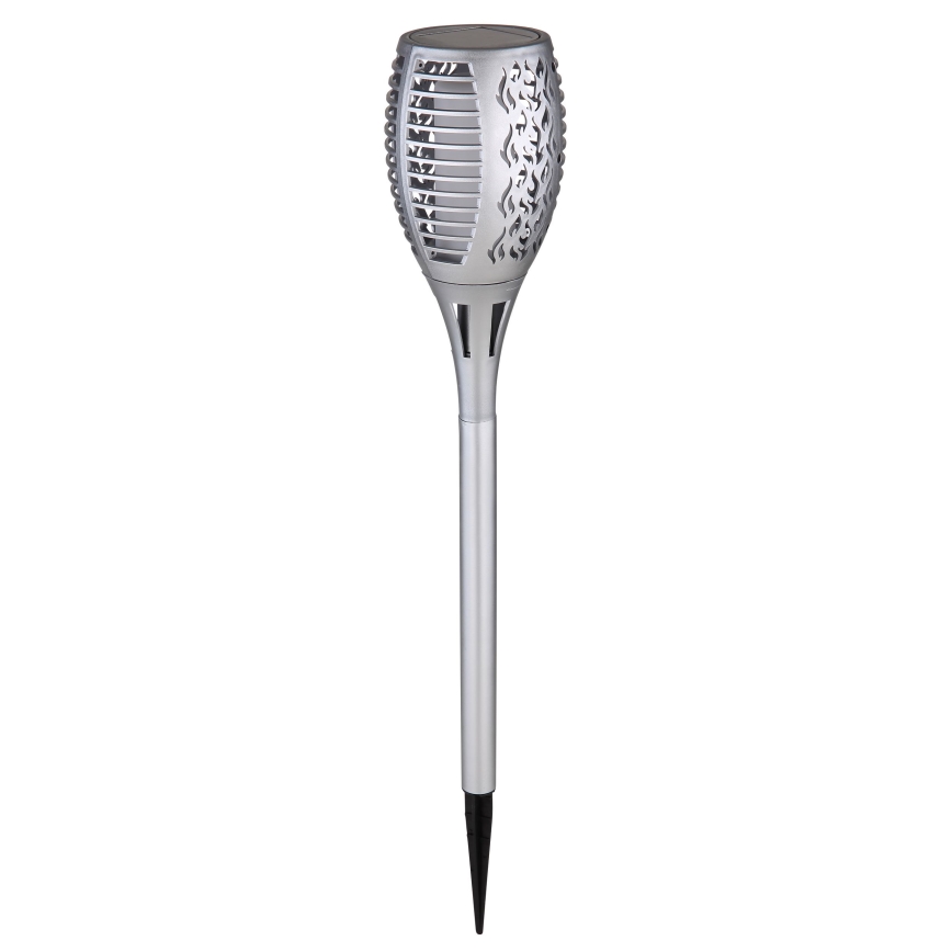 Globo - Lámpara solar LED LED/3,6W/3V 1800K IP44 cromo brillante