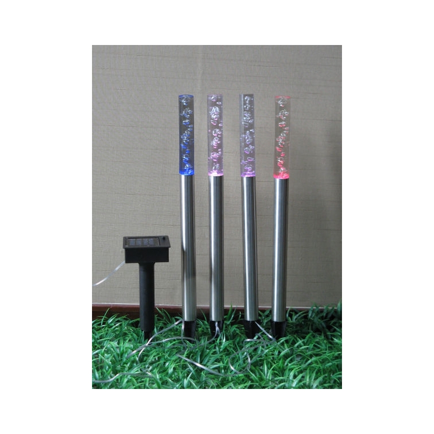 Globo - SET 4x Lámpara solar LED 4xLED/0,07W IP44 600 mAh