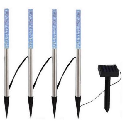 Globo - SET 4x Lámpara solar LED 4xLED/0,07W IP44 600 mAh