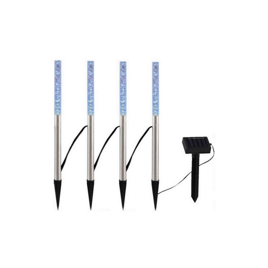 Globo - SET 4x Lámpara solar LED 4xLED/0,07W IP44 600 mAh