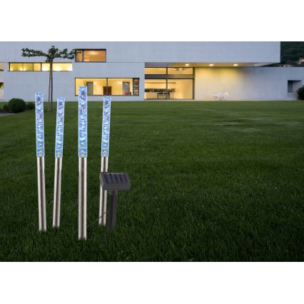 Globo - SET 4x Lámpara solar LED 4xLED/0,07W IP44 600 mAh