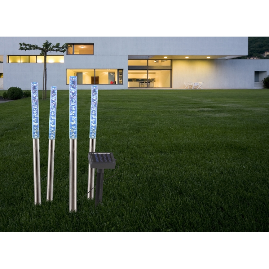 Globo - SET 4x Lámpara solar LED 4xLED/0,07W IP44 600 mAh