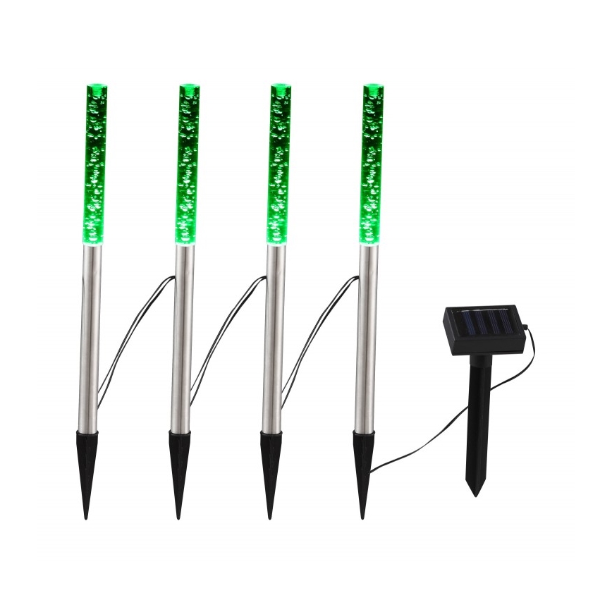 Globo - SET 4x Lámpara solar LED 4xLED/0,07W IP44 600 mAh
