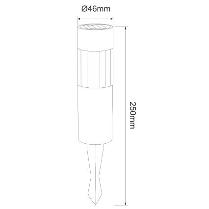 Globo - SET 4x Lámpara solar LED LED/0,06W/3,2V IP44 100 mAh