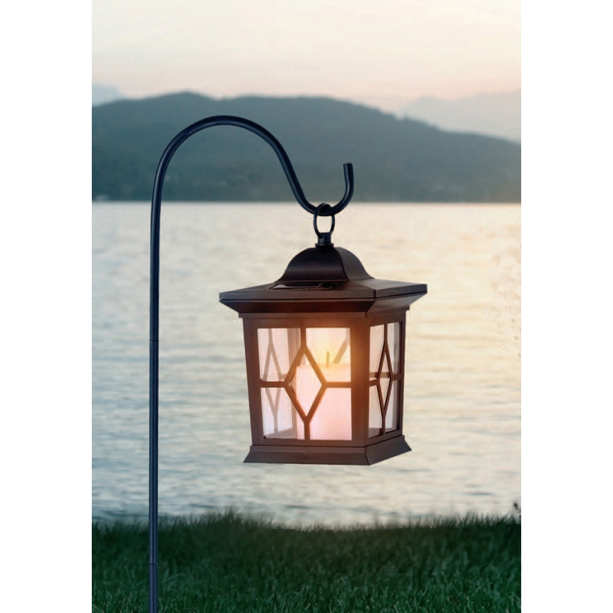 Globo - Lámpara solar LED LED/0,05W/3,2V IP44 300 mAh