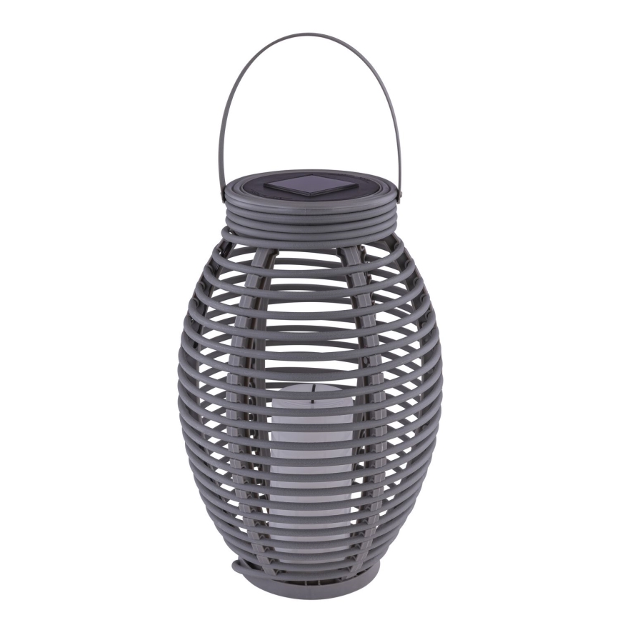 Globo - Lámpara solar LED LED/0,06W/3,2V IP44 200 mAh ratán