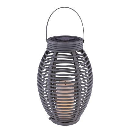 Globo - Lámpara solar LED LED/0,06W/3,2V IP44 200 mAh ratán