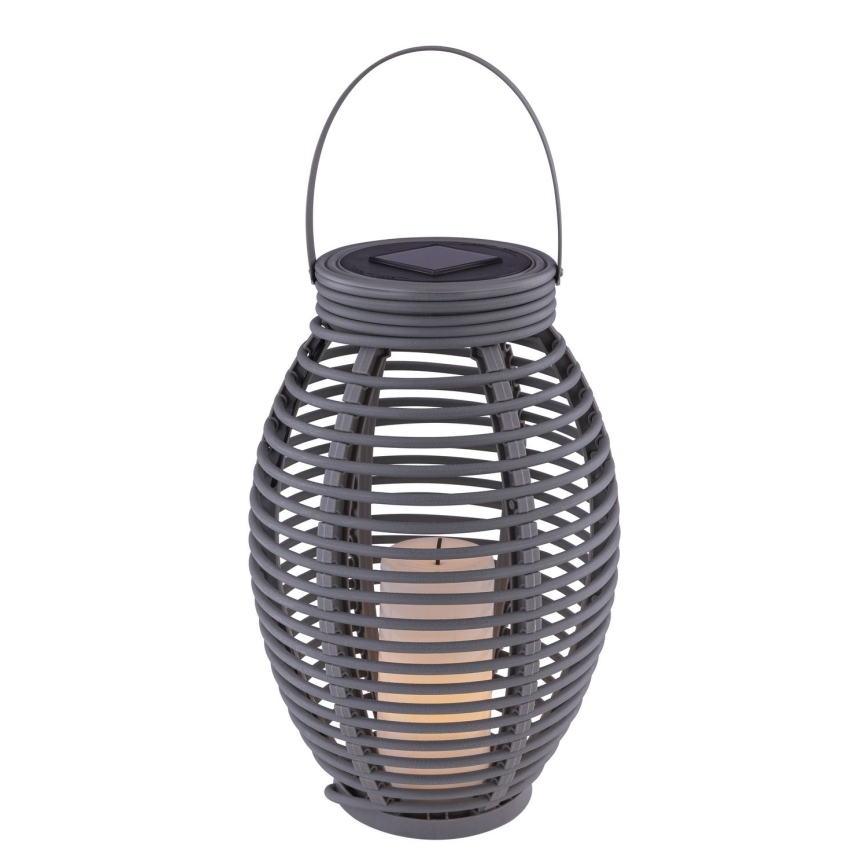 Globo - Lámpara solar LED LED/0,06W/3,2V IP44 200 mAh ratán