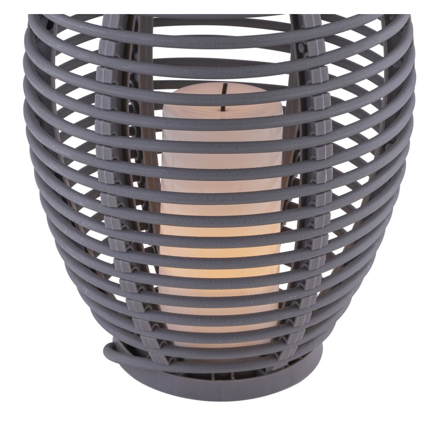 Globo - Lámpara solar LED LED/0,06W/3,2V IP44 200 mAh ratán