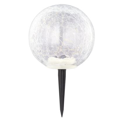 Globo - Lámpara solar LED 15xLED/0,06W/3,2V diá. 15 cm IP44 300 mAh