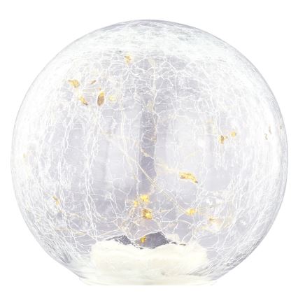Globo - Lámpara solar LED 15xLED/0,06W/3,2V diá. 15 cm IP44 300 mAh
