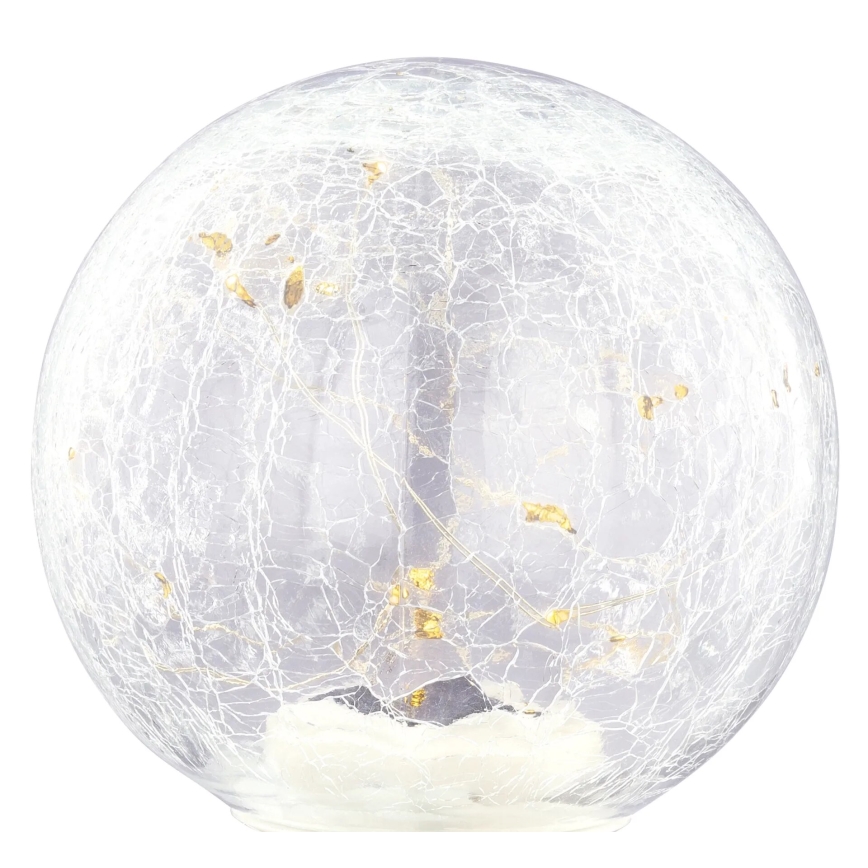 Globo - Lámpara solar LED 15xLED/0,06W/3,2V diá. 15 cm IP44 300 mAh