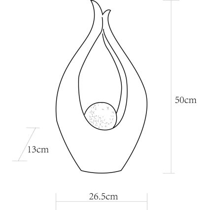 Globo - Iluminación solar LED LED/0,06W/3V IP44