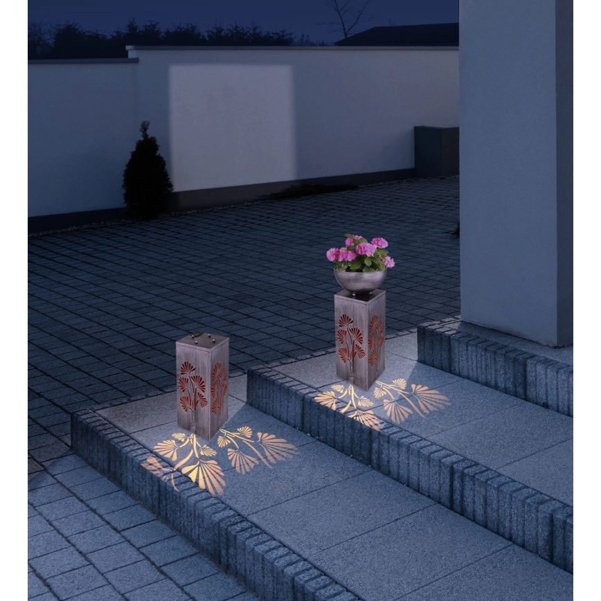 Globo - Lámpara LED solar con maceta LED/3V IP44 300 mAh