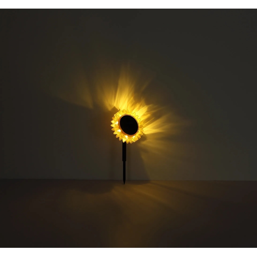 Globo - Lámpara solar LED LED/0,06W/3V sunflower IP44 800 mAh