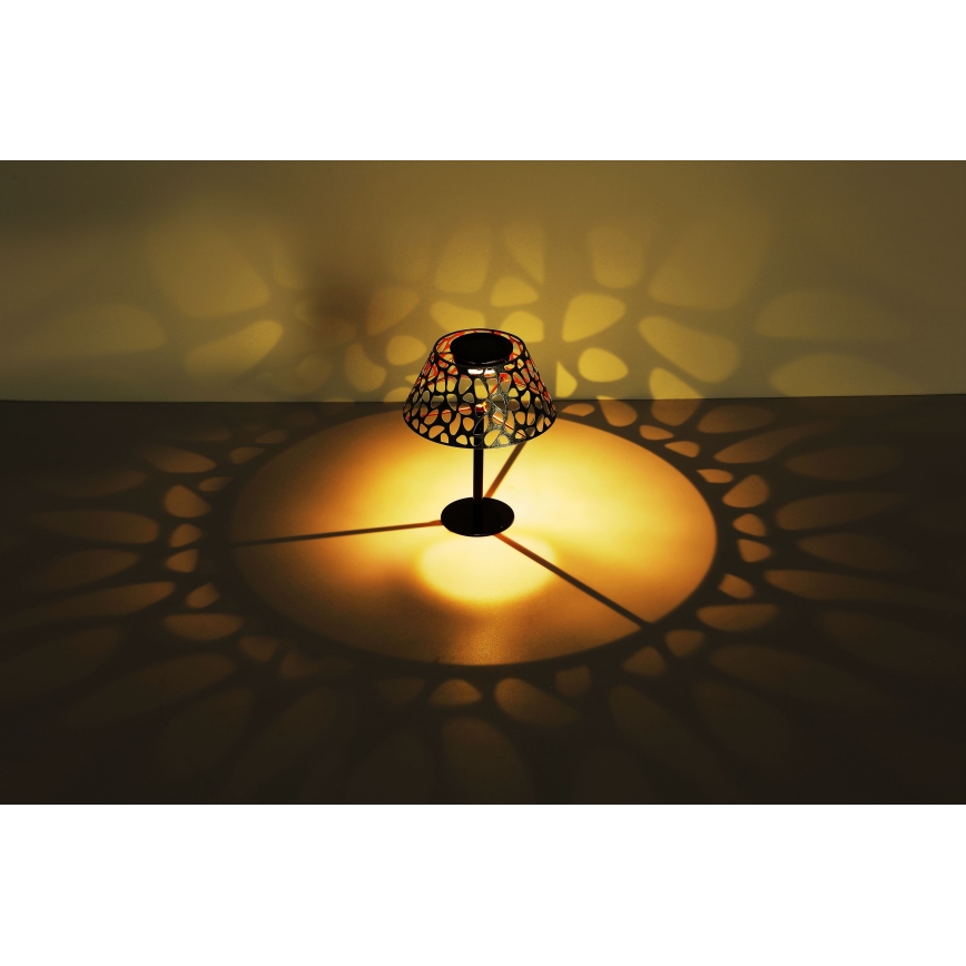 Globo - Lámpara solar LED LED/0,06W/3V 3000K IP44 300 mAh