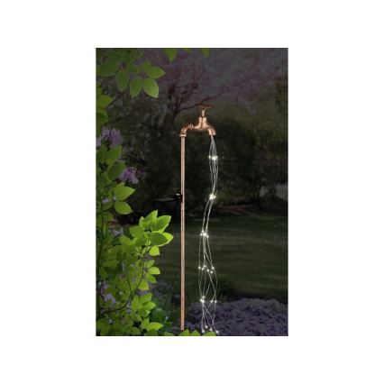 Globo - Luminaria solar LED/3V IP44 300 mAh grifo