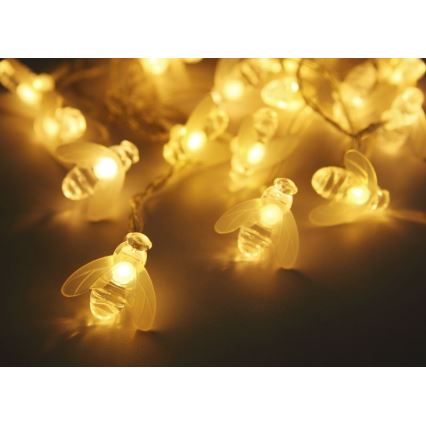 Globo - Cadena solar LED 20xLED/0,06W/3V IP44 300 mAh
