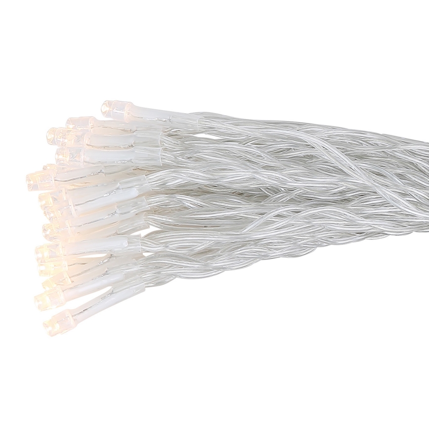 Globo - Cadena solar LED 20 m 120xLED/2,4V 2xAAA IP44 600 mAh