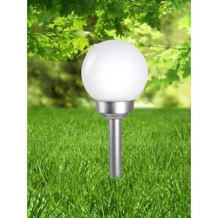 Globo - Lámpara solar LED 2xLED/0,06W/1,2V IP44 600 mAh