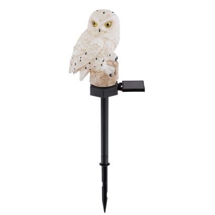 Globo - Lámpara solar LED LED/0,06W/3V IP44 búho