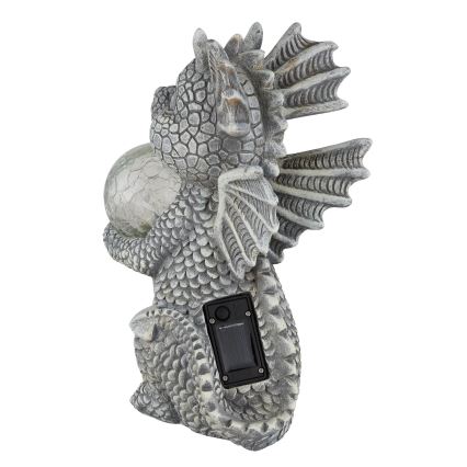 Globo - Decoración solar LED LED/0,02W/3V IP44 dragón 300 mAh