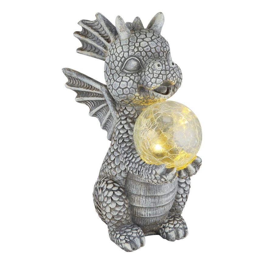 Globo 33888 - Decoración solar LED LED/0,02W/3V IP44 dragón 300 mAh