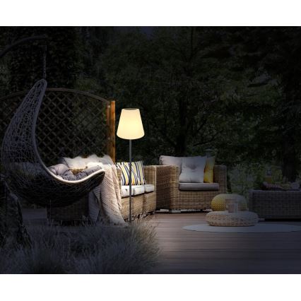 Globo - Lámpara de pie solar táctil LED RGB LED/0,1W/3V IP44 2000 mAh + mando a distancia