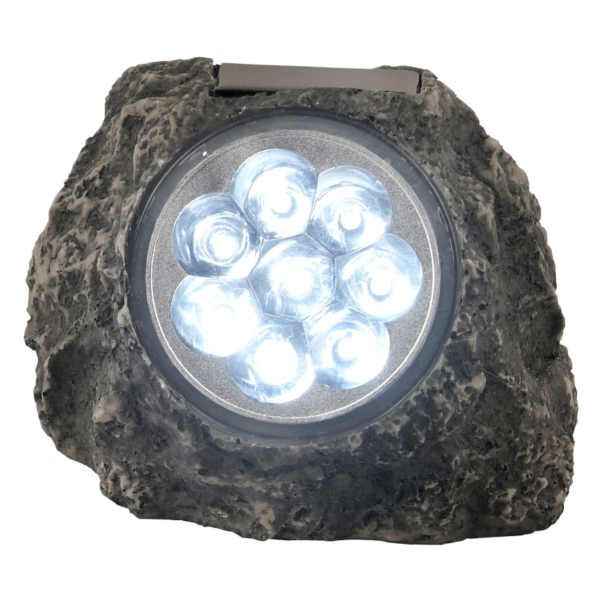 Globo - Lámpara solar LED 8xLED/0,06W/3V IP44 600 mAh