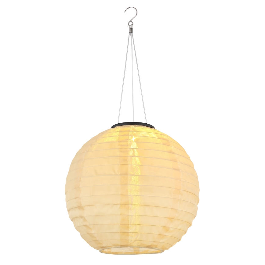 Globo - Lámpara colgante LED solar LED/0,5W/3V IP44 300 mAh beige