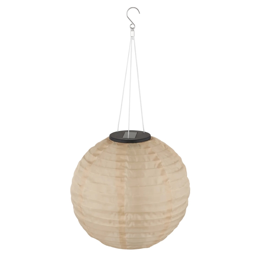 Globo - Lámpara colgante LED solar LED/0,5W/3V IP44 300 mAh beige