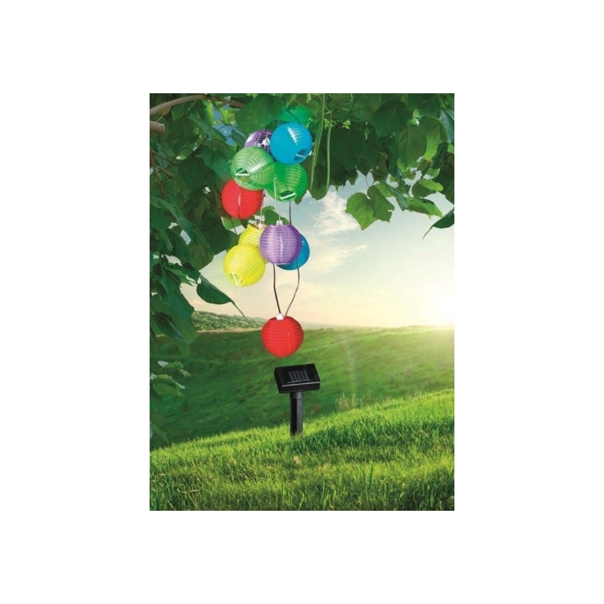 Globo 33971 - Cadena LED solar 10xLED/0,06W/1,2V IP44
