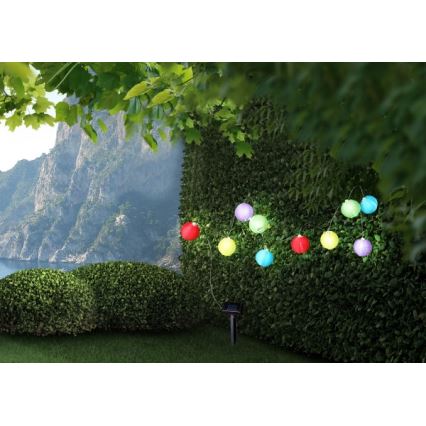 Globo 33971 - Cadena LED solar 10xLED/0,06W/1,2V IP44